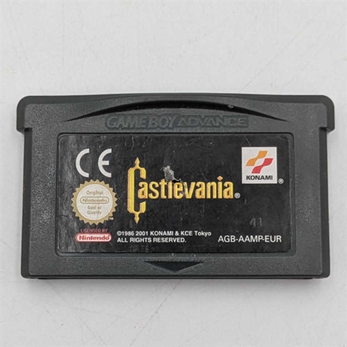 Castlevania Circle of the Moon - Cartridge - GameBoy Advance spil (B Grade) (Genbrug)